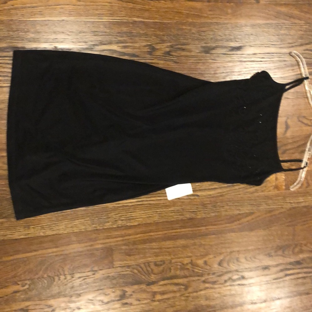 Black mini dress NWT